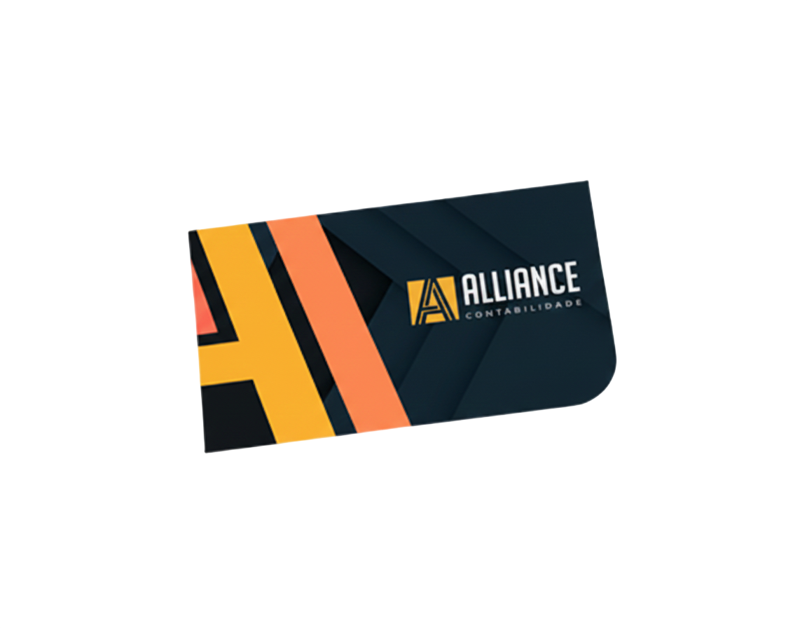 Cartão 2 Cantos Arredondados 300g - 4x0 | 500und