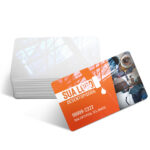 Cartão em PVC Branco 4x0 | 50und