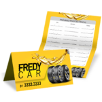 Cartão Duplo Vertical | 250und