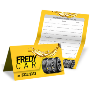 Cartão Duplo Vertical | 250und