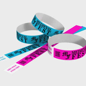 Pulseiras Impressão Preto - 50und