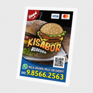 Ímã de Geladeira 7x5cm - Bordas Brancas | 1000und