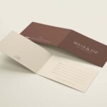 Cartão Duplo Horizontal | 250und